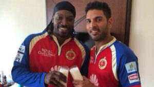 Yuvraj and Gayle