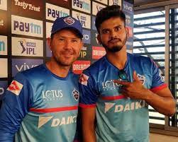 Iyer with Ponting