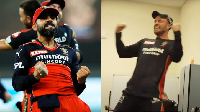 Ab-de-Villiers-imitates-Virat-Kohli-celebrates-victory